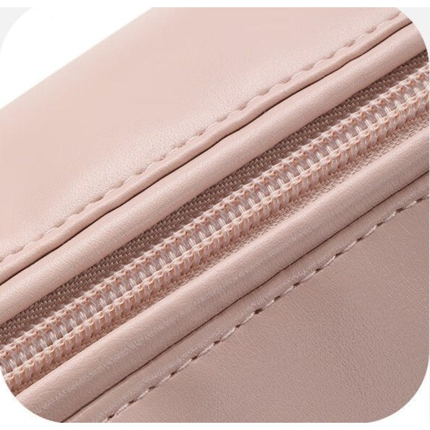 Water - Resistant Leather - Textured Personal Pouch - Thestillmoving.com