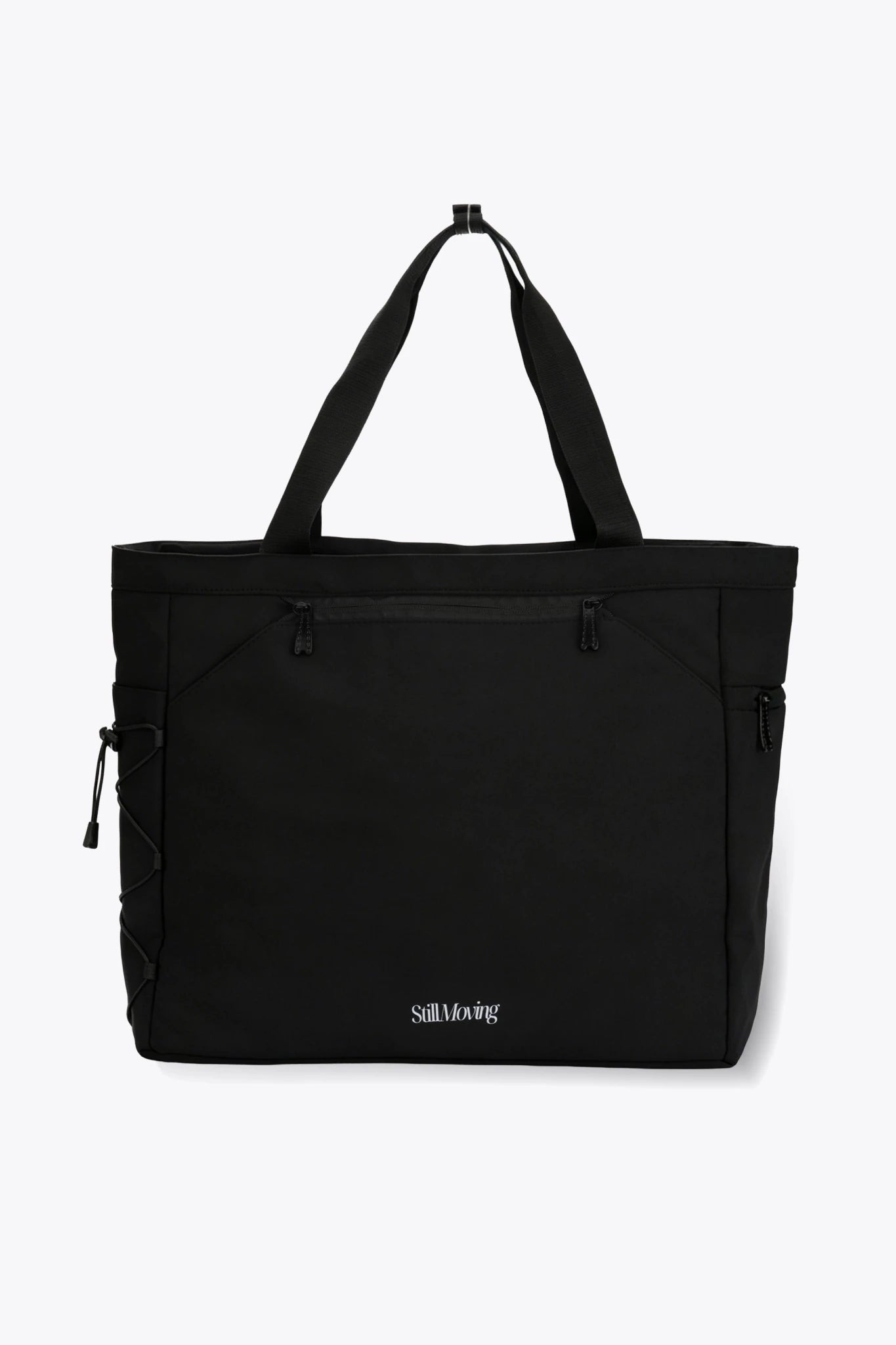 Workout & Short - trip Tote (Black) - Thestillmoving.com