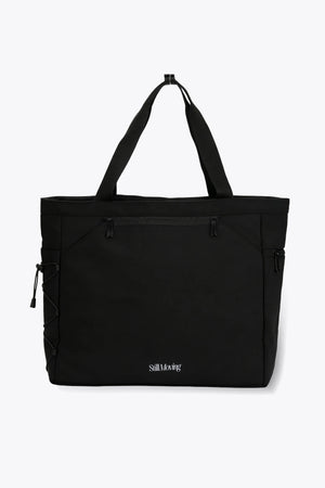 Workout & Short - trip Tote (Black) - Thestillmoving.com