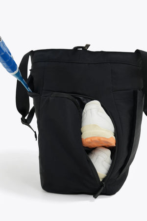 Workout & Short - trip Tote (Black) - Thestillmoving.com