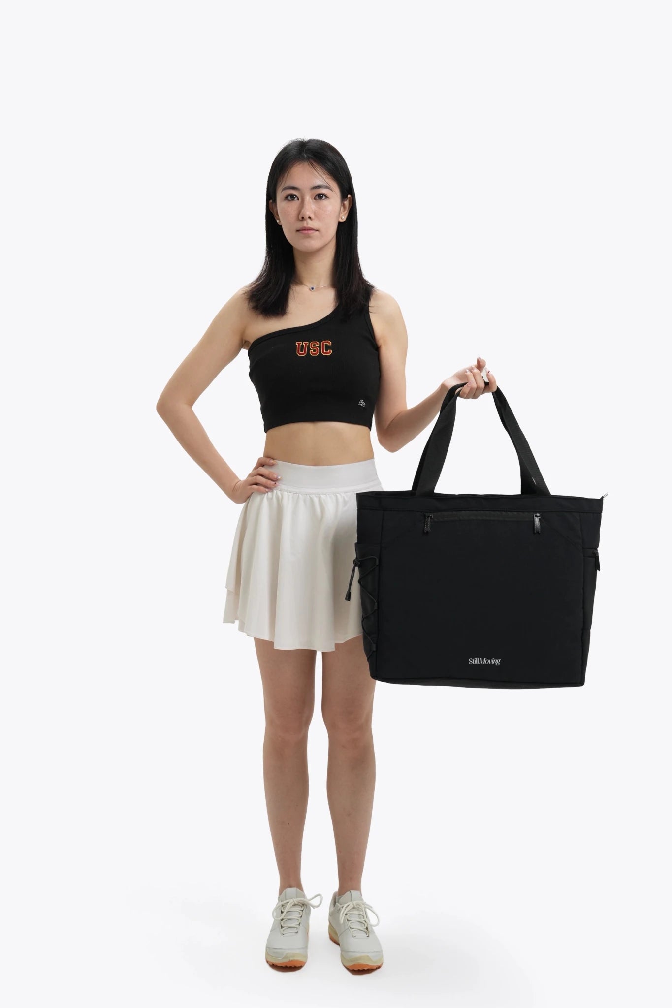 Workout & Short - trip Tote (Black) - Thestillmoving.com