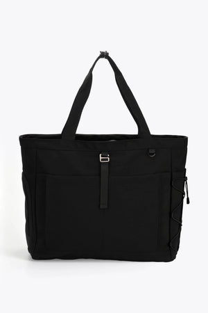 Workout & Short - trip Tote (Black) - Thestillmoving.com