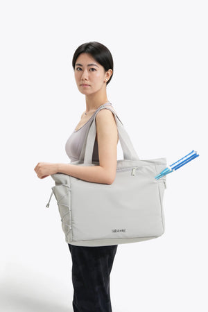 Workout & Short - trip Tote (Gray) - Thestillmoving.com
