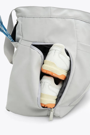 Workout & Short - trip Tote (Gray) - Thestillmoving.com