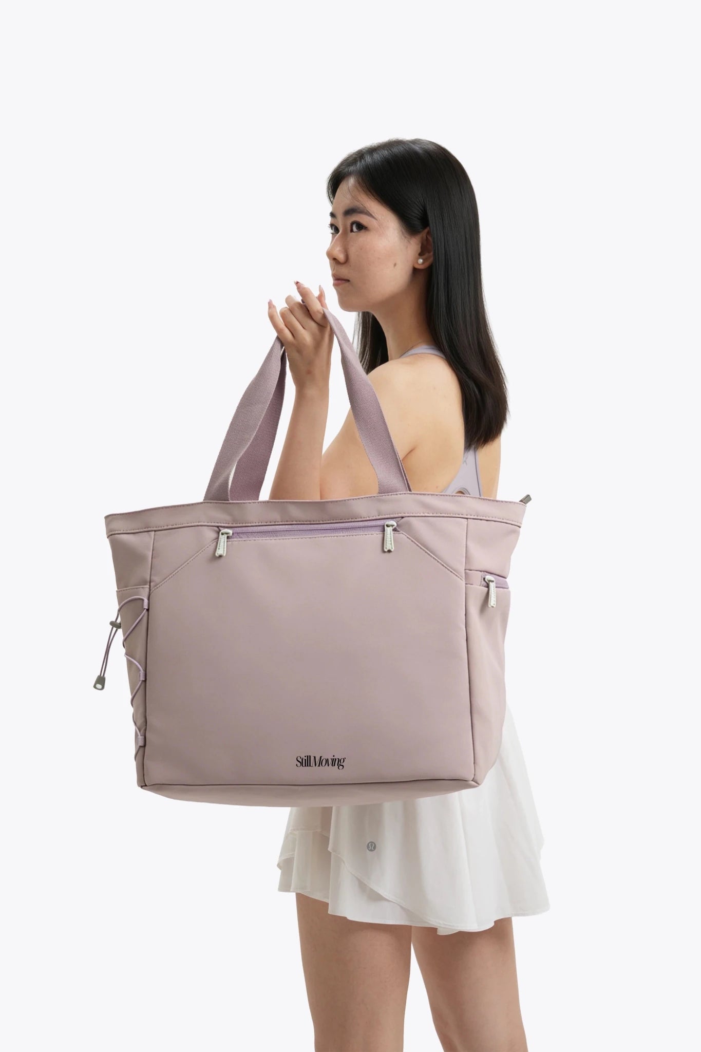 Workout & Short - trip Tote (Pink) - Thestillmoving.com